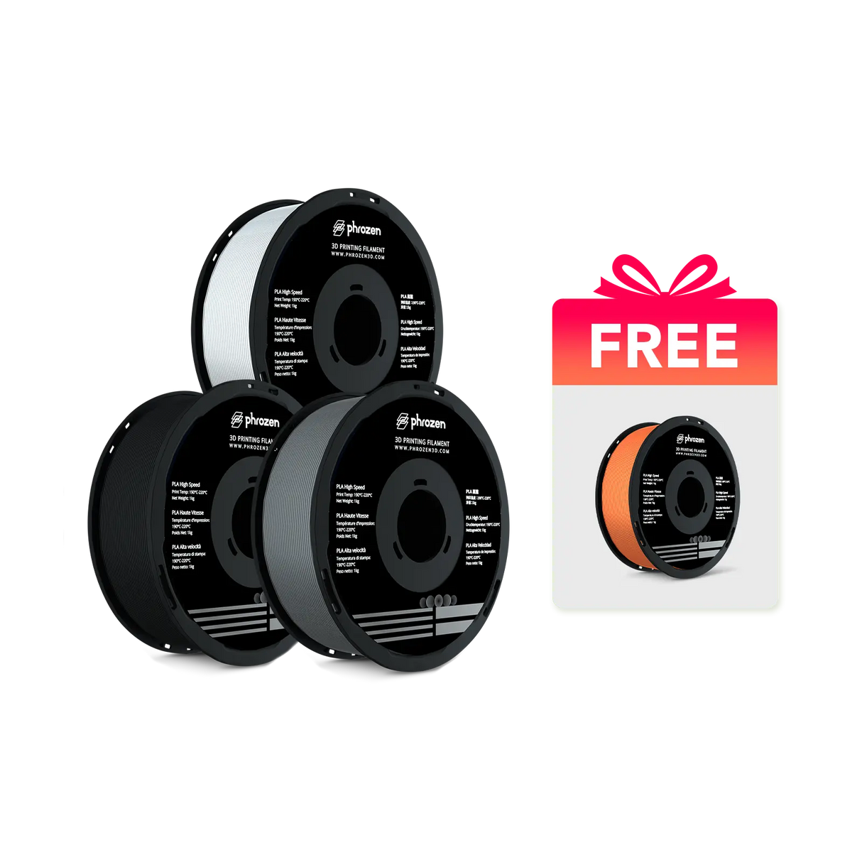 PLA Super Saver Pack-Buy 3 Get 1 Free-CA Exclusive Deal